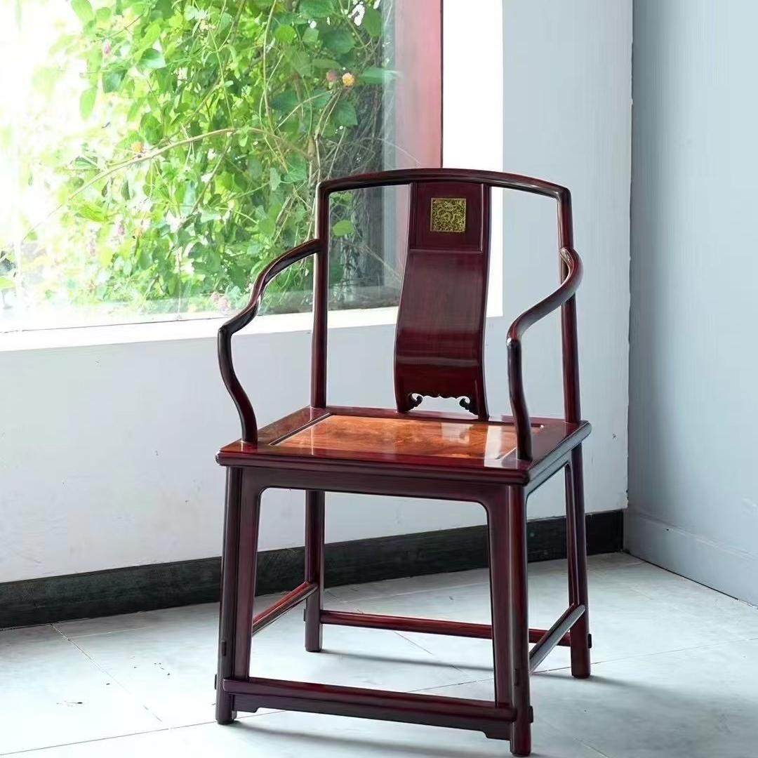印度小叶紫檀交椅圈椅三件套红木家具皇宫椅官帽椅子明式客厅古典,住宅家具,红木边桌几类,淘宝优惠券,粉丝福利购,淘宝优惠卷