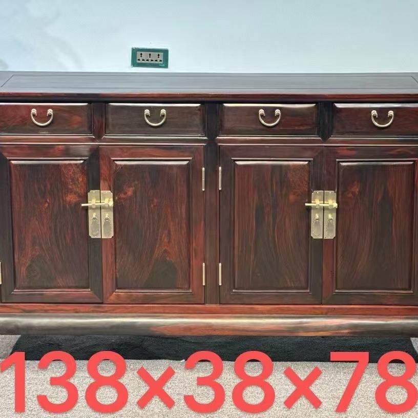 红木餐边柜家具 交趾黄檀橱柜 老挝大红酸枝 实木 橱柜鞋柜 收纳,住宅家具,红木餐边柜,淘宝优惠券,粉丝福利购,淘宝优惠卷