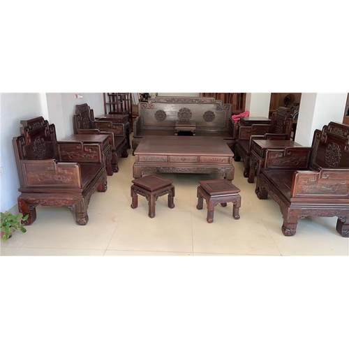 红木家具交趾黄檀中式老挝