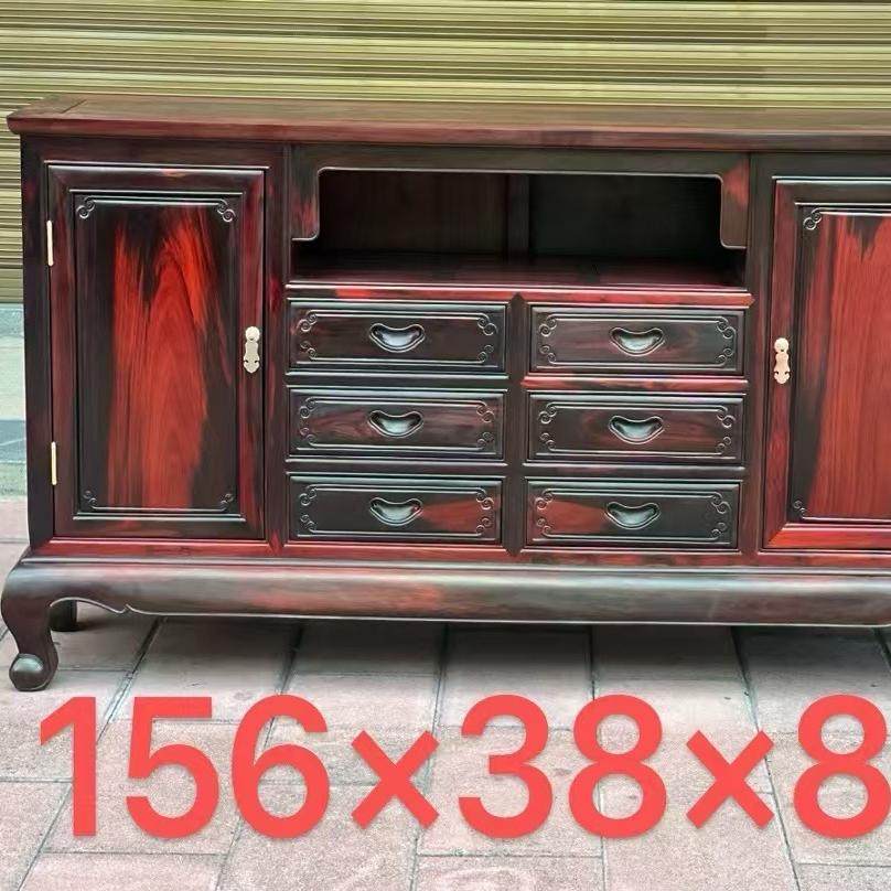 红酸枝木茶水柜餐边柜置物架桌子交趾黄檀室柜实木酒柜茶几新中式,住宅家具,红木餐边柜,淘宝优惠券,粉丝福利购,淘宝优惠卷