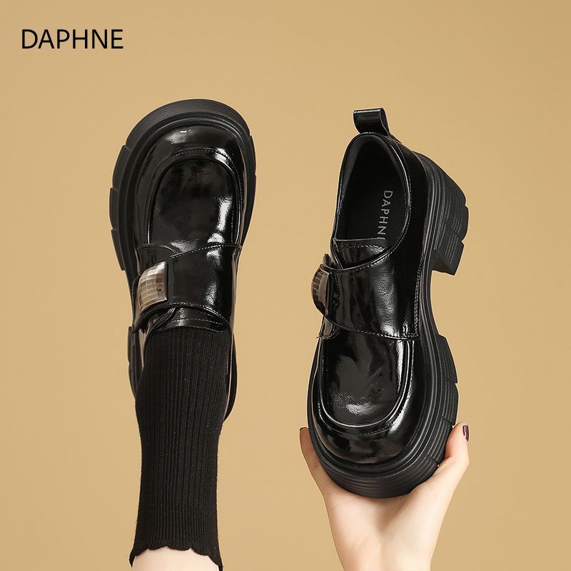 达芙妮厚底增高乐福鞋