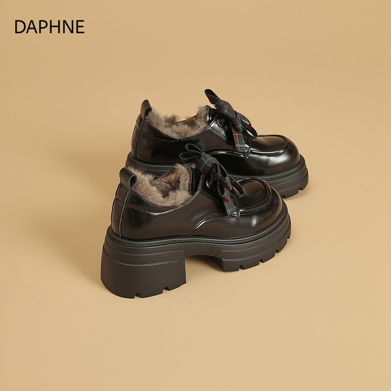 达芙妮女士厚底乐福鞋