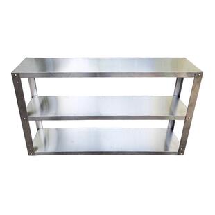 商用厨房三层挂墙不锈钢吊架双层壁挂式收纳置物单层架饭店上墙架