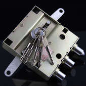 天福瑞自动锁老式 防盗门锁芯锁体家卫自碰锁铜锁芯旋钮锁大中小号