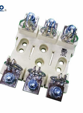 MRO茗熔NH00-3J熔断器底座保险丝保险管底座配NT00-3J RS31