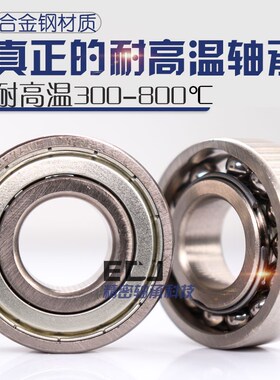 ECJ进口高温轴承耐600度FT6900 6901 6902 6903 6904 6905 6906ZZ