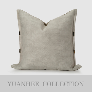 系列设计师样板房间软装 晖 抱枕轻奢沙发床头靠枕垫套 熙壹品 元