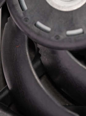 丛林豹黑台风GT2150机箱风扇温柔台风12cm风压冷排台式机箱双滚珠