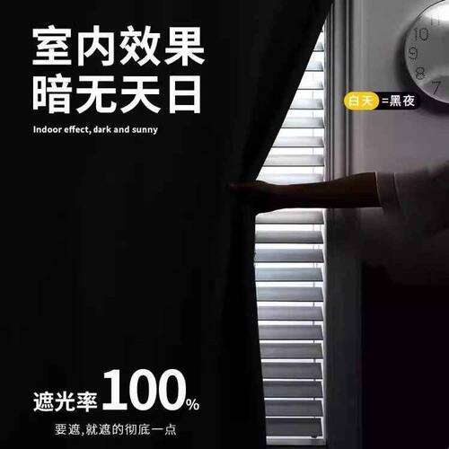 2026新款公主风窗帘布纱一体双层飘窗客厅卧室简约强遮光防晒帘布