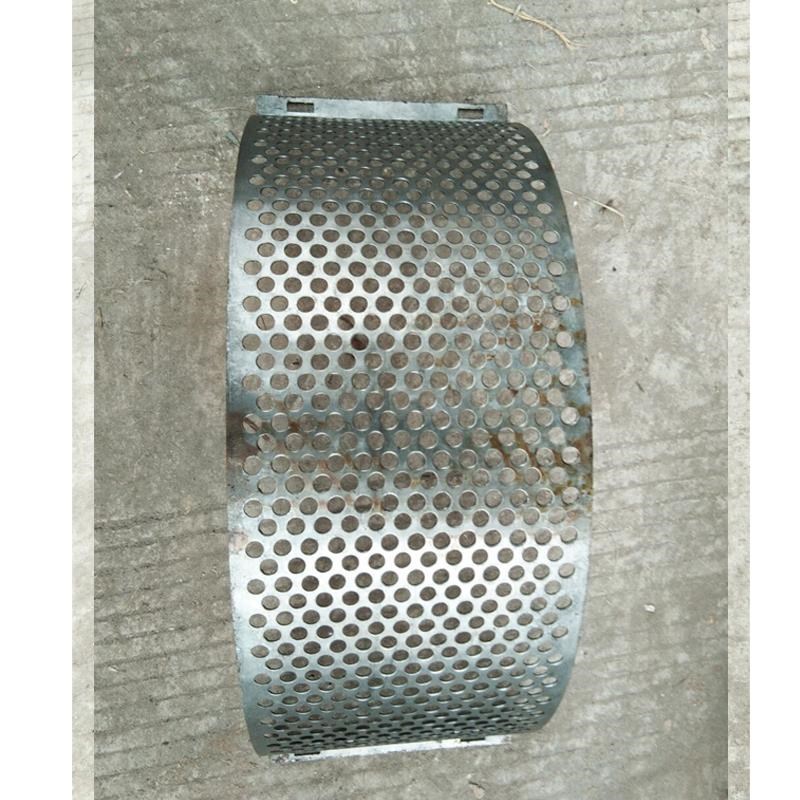 搅拌机加厚网款罗筛网式片筛秸秆锤打粉机片底筛适用加厚粉碎机.