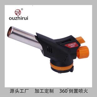 509C喷火枪厂家烧烤烘焙点火焊枪烧猪毛可360度倒置使用