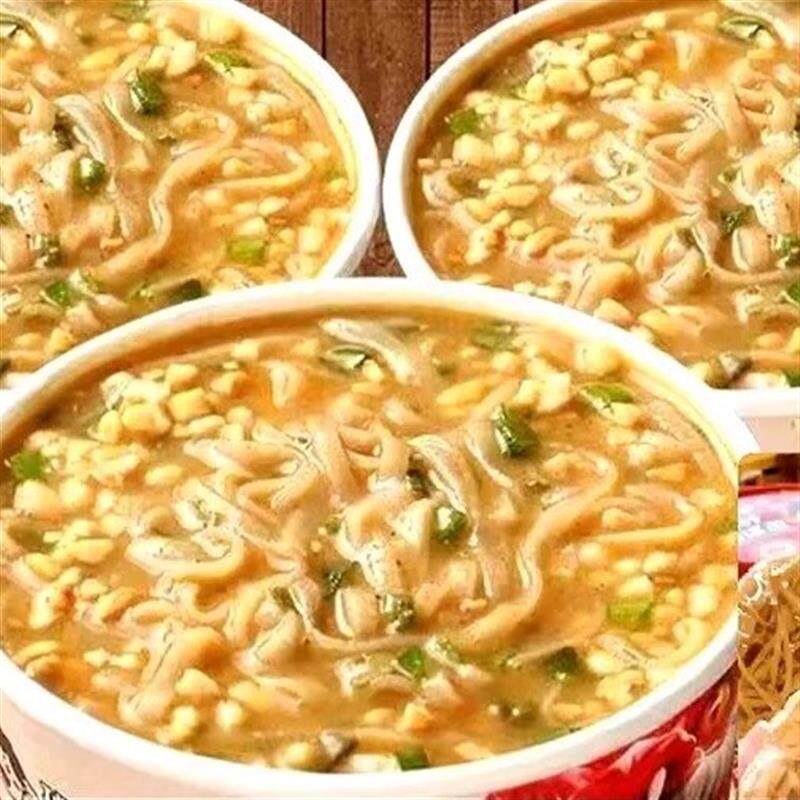 花间巷糊涂面条河南传统美食杂粮非油炸面饼免煮冲泡速食泡面整箱