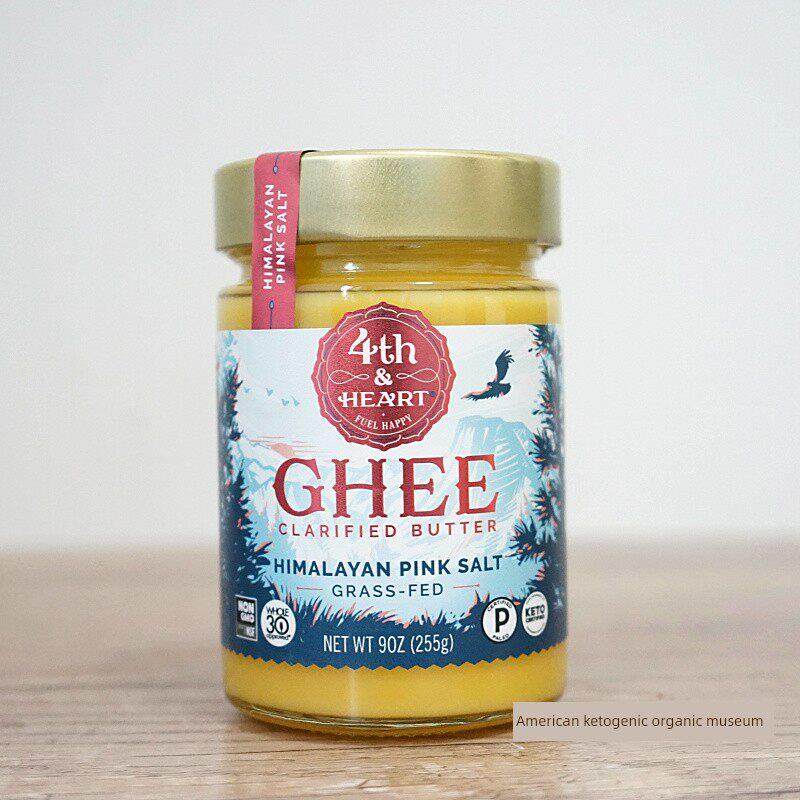 .生酮防弹咖啡美国第4号酥油草饲黄油黄油粉盐烤无麸质无乳糖零碳