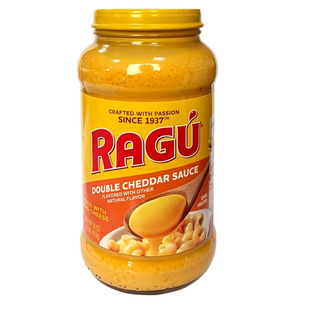 美国乐鲜芝士酱双重切达奶酪酱披萨汉堡意粉炸鸡意面三明治Ragu