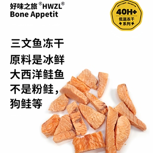 好味之旅宠物猫咪狗狗零食挪威大西洋鲑鱼三文鱼冻干