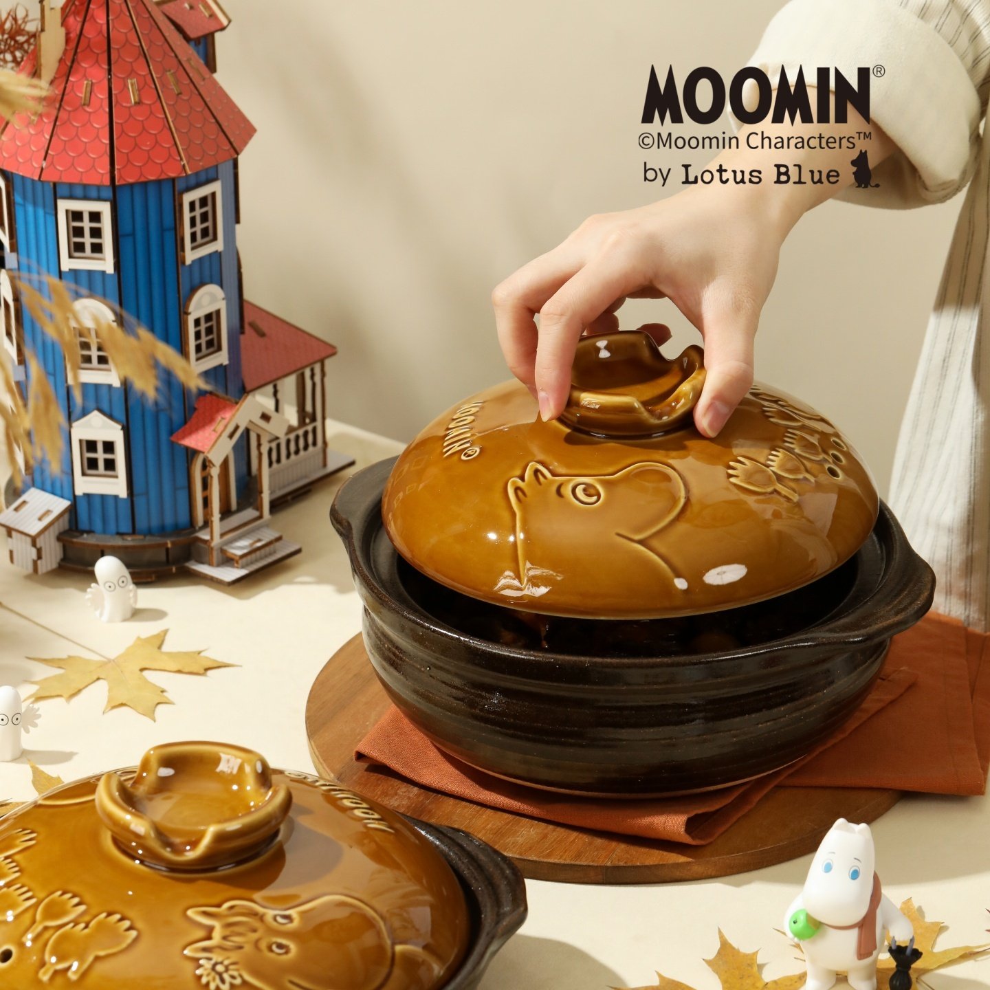 姆明砂锅燃气灶专用干烧不易