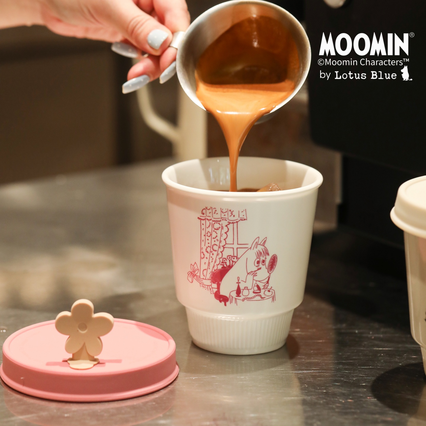 陶瓷马克杯带盖家用高颜值