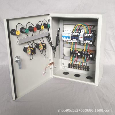 4水泵控制柜排污泵控制箱直接启动一用一备浮球液位配电箱K3WKW