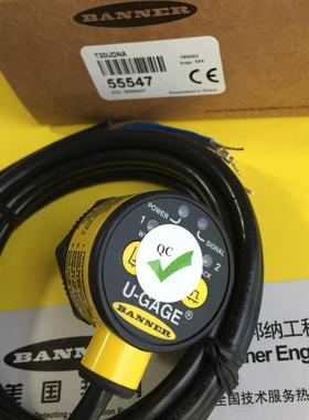 美国邦纳 T30UDNA 双NPN超声波传感器全新原装正品现货BANNER