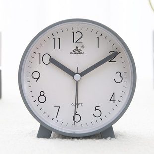OQ5M非静音闹钟 跳秒走时有滴答声 卧室床头睡觉听声音简约时钟表