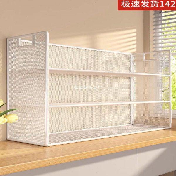 桌上书架桌面置物架公桌收纳餐桌宿舍书桌多层小层架工位分层柜,收纳整理,书桌收纳置物架,淘宝优惠券,粉丝福利购,淘宝优惠卷