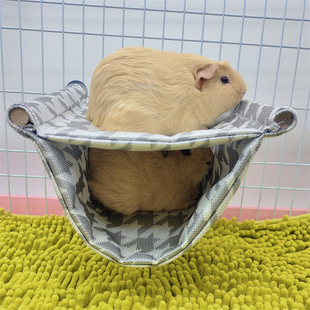 荷兰猪吊床豚鼠乘凉仓鼠熊蜜袋鼬松鼠跳台冰丝窝宠物夏天用品