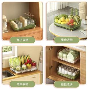 厨房碗碟收纳架沥水碗盘架家用收纳碗筷餐具置物架碗架沥水架北金