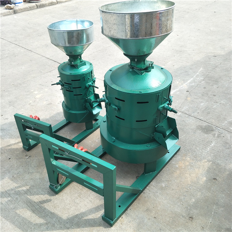 多功能小型脱壳机电动高粱谷子打米机 330型脱皮碾米机