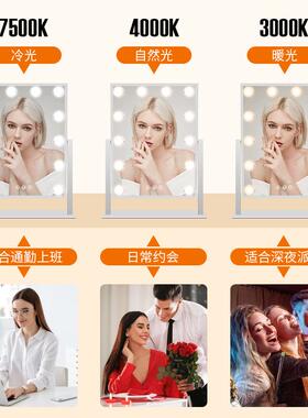 隔梳开NCJ镜补用关键词化妆镜方形中大小号随身美妆妆妆公主镜复