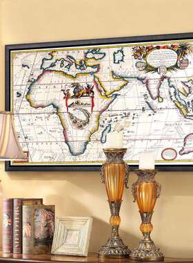 办公室装饰美式酒店有框画挂玄画关画喷家OCI绘画芯油画厂批壁画