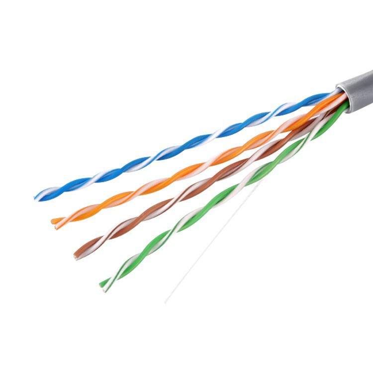 厂家现货 室内超五类非屏蔽四对双绞线 UTP CAT5E 300米网线