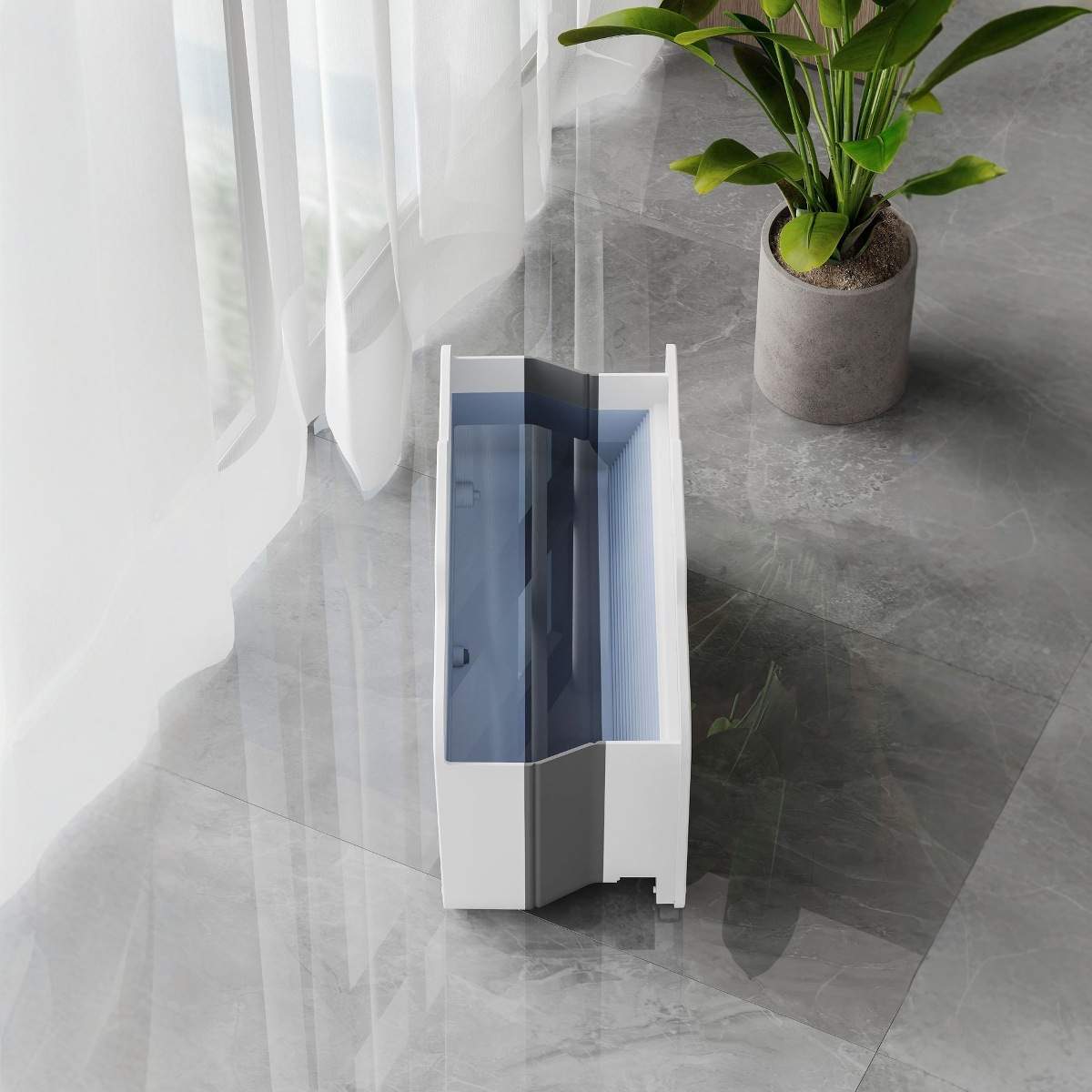 折叠拖把桶带滑轮多功能拖布桶脏污分离折叠清洁水桶带拉杆排水口