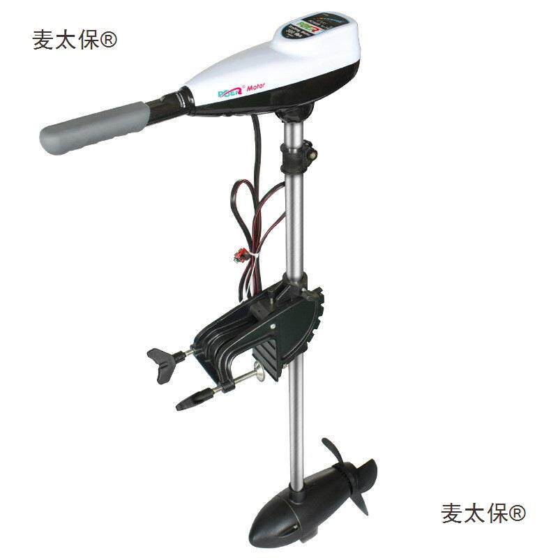 12机V24V4V无刷船外机推进器太电动挂浆船用挂机马达FUN8螺旋桨麦