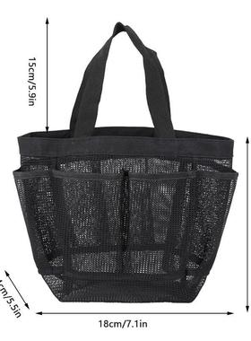 025新款跨境网状淋手提袋2盒大浴容zk173050量淋浴篮