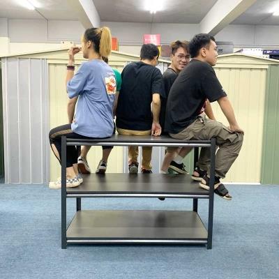 阳台收纳家用铁架子仓储货架置物架多层落地角钢货物架仓库储物架