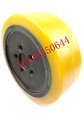 林德叉车轮子全电动堆高车L14L12L16L10驱动轮230X90五孔主动轮