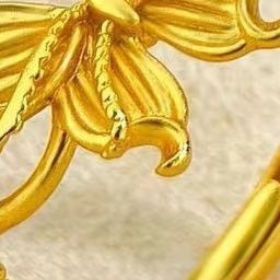 2025新款高级感蝴蝶镂空设计轻奢小众时尚女士花丝素圈戒指百搭