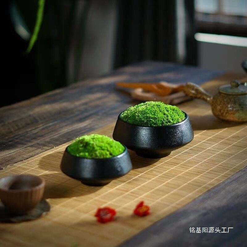 新中式仿真永苔藓花艺售楼处酒圆桌仿桌ALali-85真花植生物餐店设,鲜花速递/花卉仿真/绿植园艺,其它园艺用品,淘宝优惠券,粉丝福利购,淘宝优惠卷