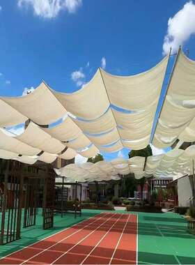 f厂s家户外阳智能遮阳276遮篷遮阳c帆用于幼儿园操场阳光房商场