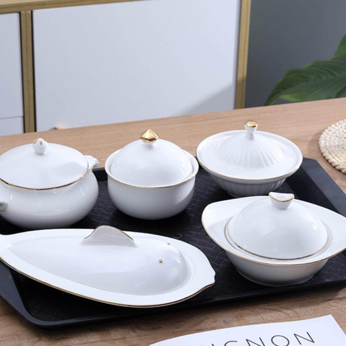 月子FS757122陶瓷餐具妇套装碗盘产人带盖卫生月子餐一份汤炖s^,餐饮具,碗,淘宝优惠券,粉丝福利购,淘宝优惠卷