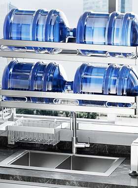 3锈04不钢厨房洗水槽置AL728776物架碗架水池放碗碟盘纳收沥水碗