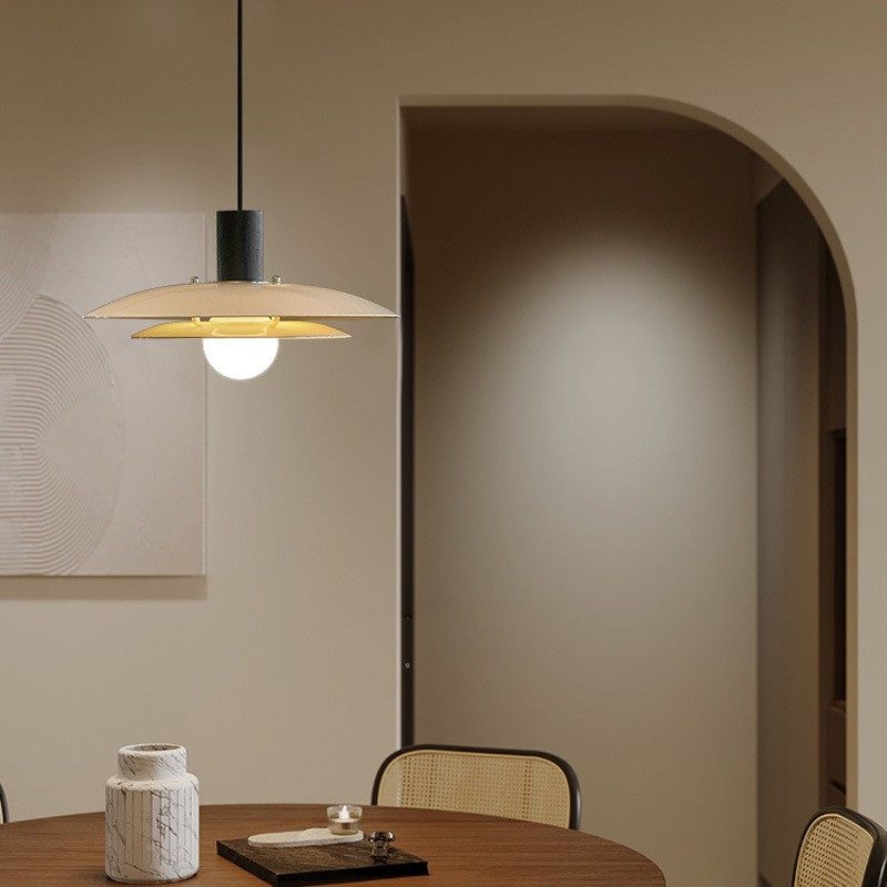 434吊法奶式油风餐厅灯飞碟ph5中灯古复古现代简约轻奢餐桌组合灯,家装灯饰光源,智能吊灯,淘宝优惠券,粉丝福利购,淘宝优惠卷