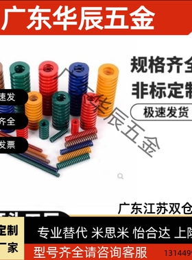 蓝色矩形弹簧 YSWL-D18-L20/25/30/35/40/45/50/60/65/70/125-d9