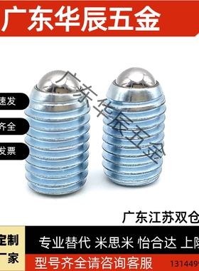 球头柱塞ZAC02/ZAC03/BPM/BPQ3/4/5/6/8/10/12/16/20定位珠波珠