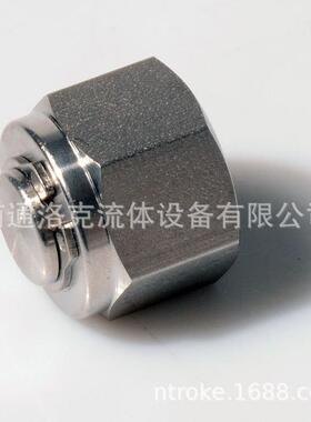 不锈钢SS316英制1/16寸-2寸双卡套接头堵塞ROKE品牌