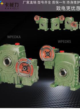 直销WPEDKA/WPEDKS60-100双极立式减速机变速器变速箱涡轮蜗涡杆