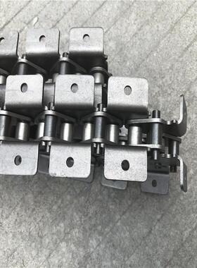 双侧弯板托板链 16B-TB32拖板链 1寸高强度提升链条 12A-TB24链