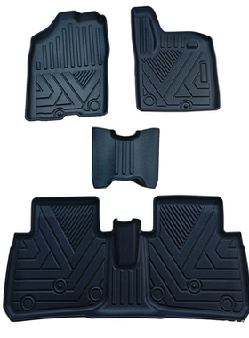 铃木SUZUKI hustler右舵跨境汽车脚踏垫防水耐磨防滑环保脚垫子