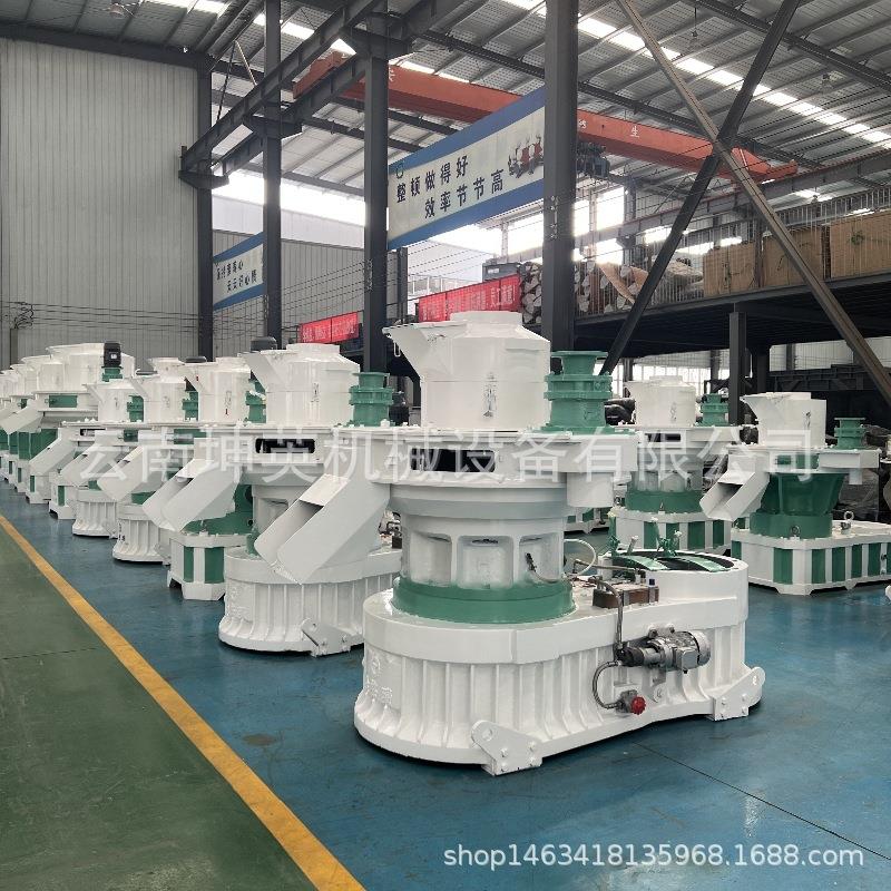 850型生物质颗粒机时产3.5吨新型生物燃料加工设备流水生产线