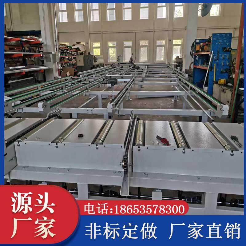 包装线重型链条机链条线立库输送线链条滚筒移载机